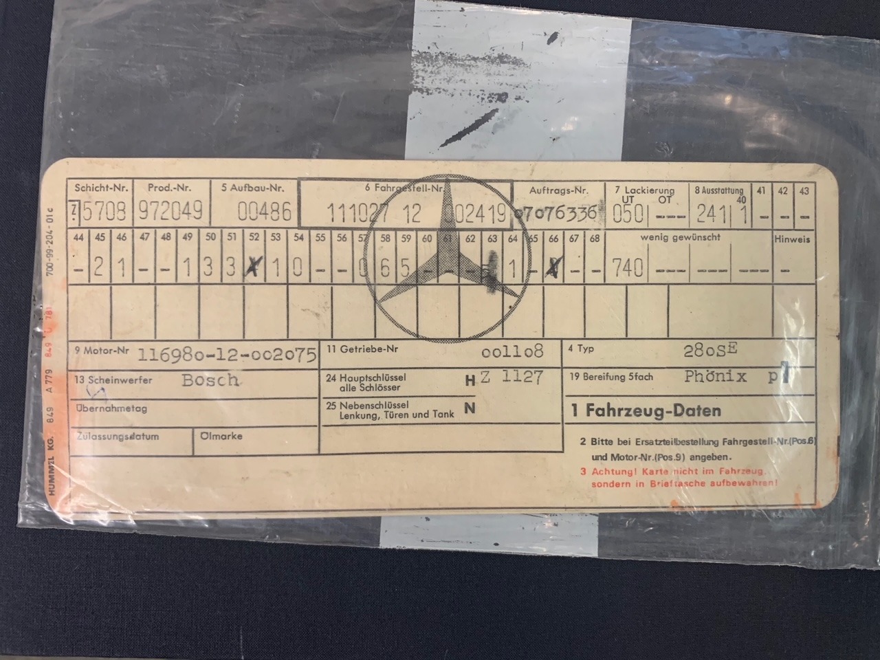 Used 1971 Mercedes-Benz 280SE 3.5 | St. Petersburg, FL