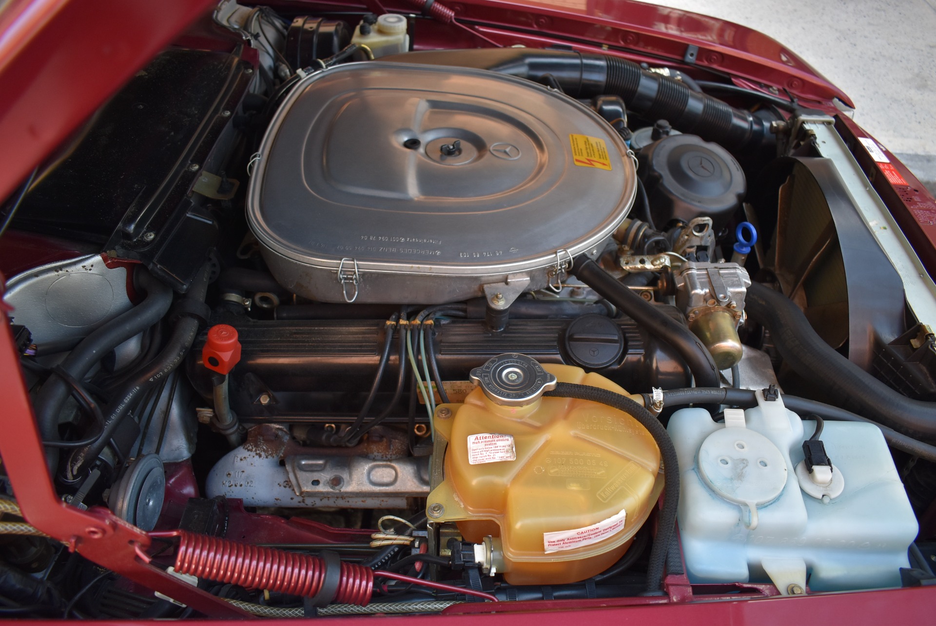 Used 1989 Mercedes-Benz 560SL - Almandine Red | St. Petersburg, FL