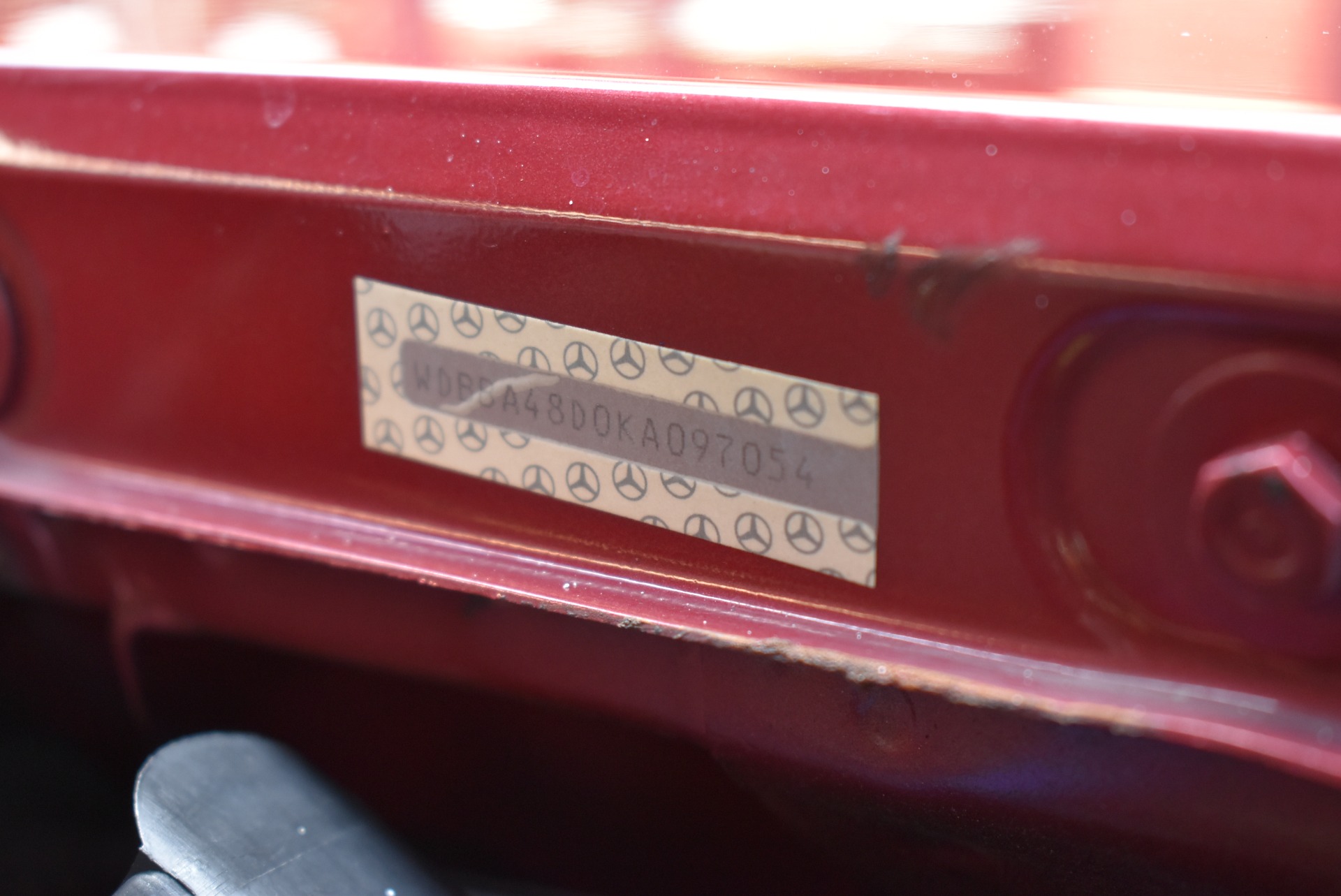 Used 1989 Mercedes-Benz 560SL - Almandine Red | St. Petersburg, FL