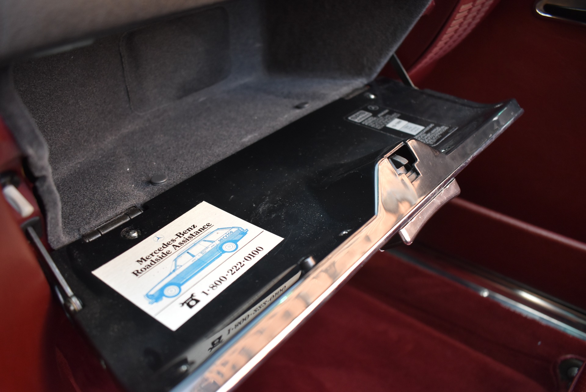 Used 1989 Mercedes-Benz 560SL - Almandine Red | St. Petersburg, FL