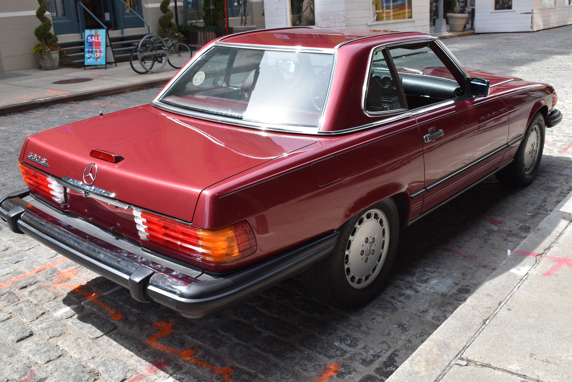 Used 1989 Mercedes-Benz 560SL - Almandine Red | St. Petersburg, FL
