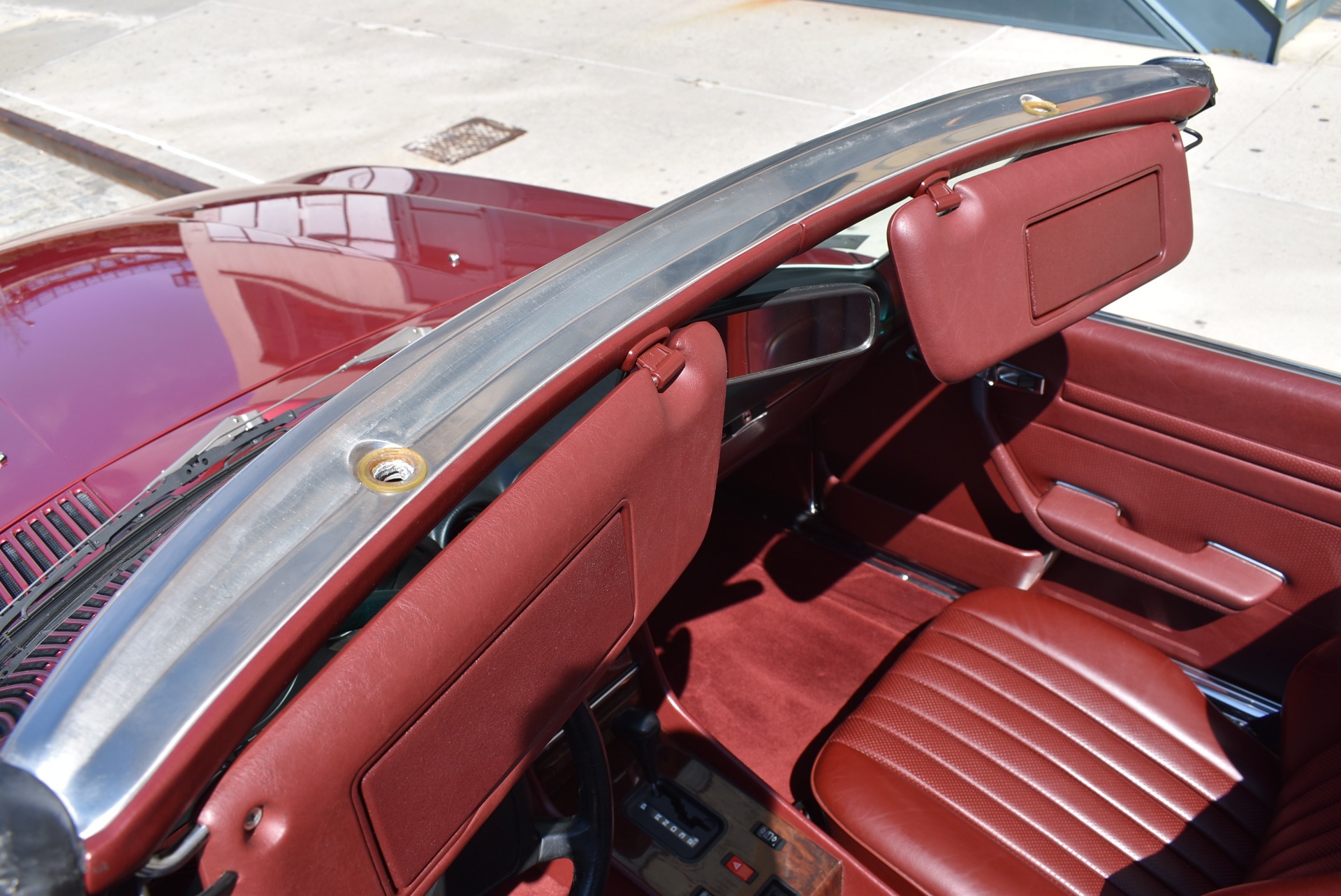 Used 1989 Mercedes-Benz 560SL - Almandine Red | St. Petersburg, FL