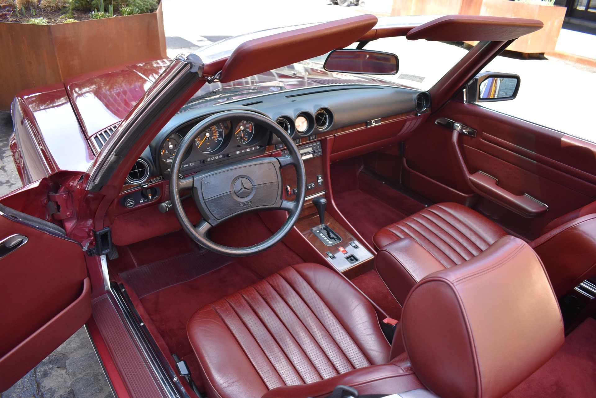 Used 1989 Mercedes-Benz 560SL - Almandine Red | St. Petersburg, FL