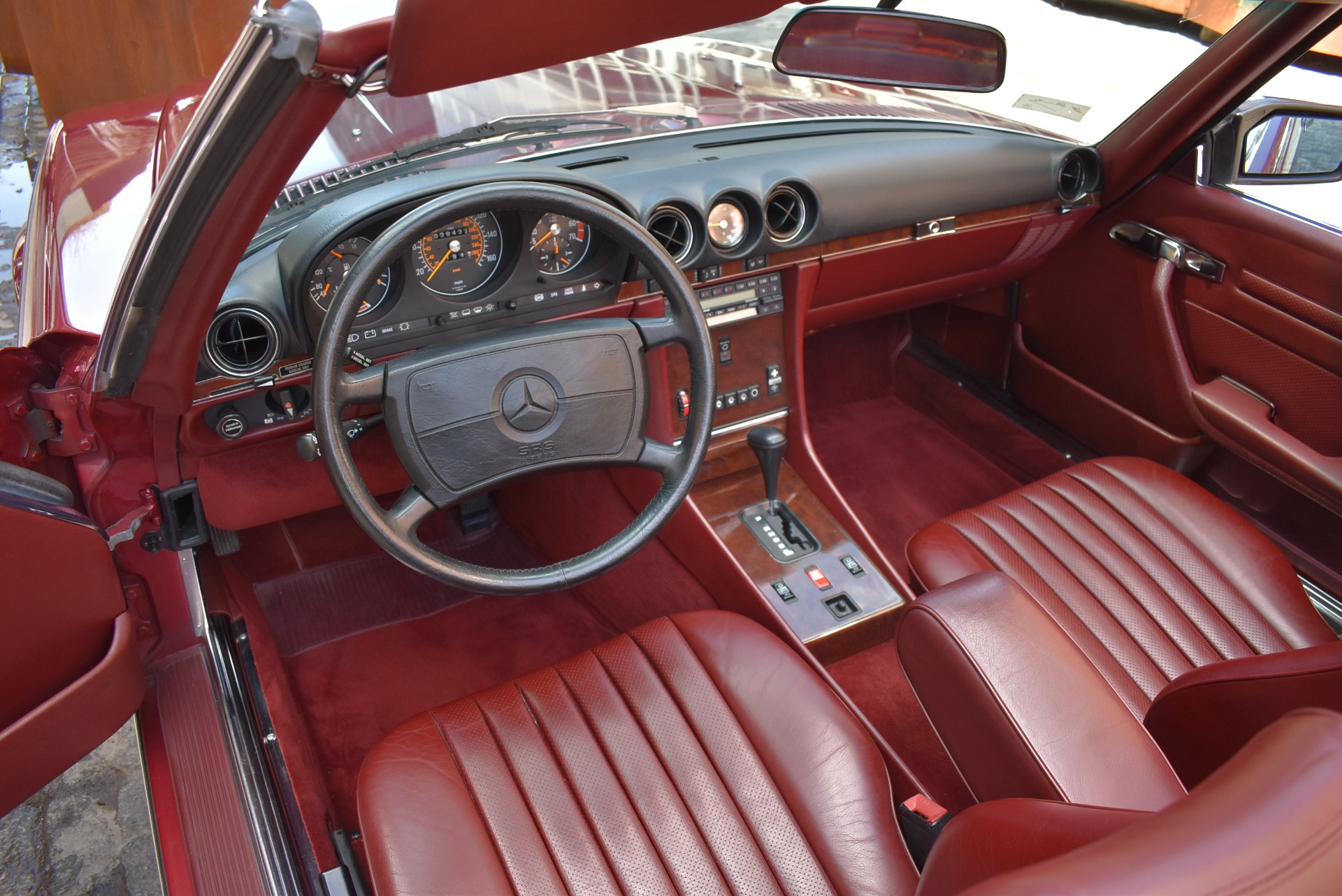 Used 1989 Mercedes-Benz 560SL - Almandine Red | St. Petersburg, FL