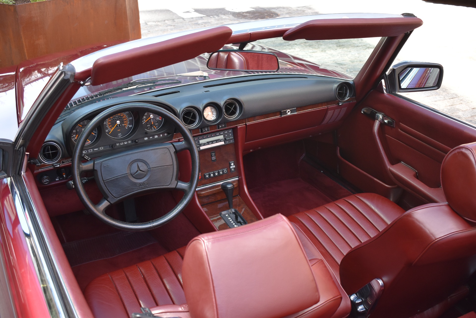 Used 1989 Mercedes-Benz 560SL - Almandine Red | St. Petersburg, FL