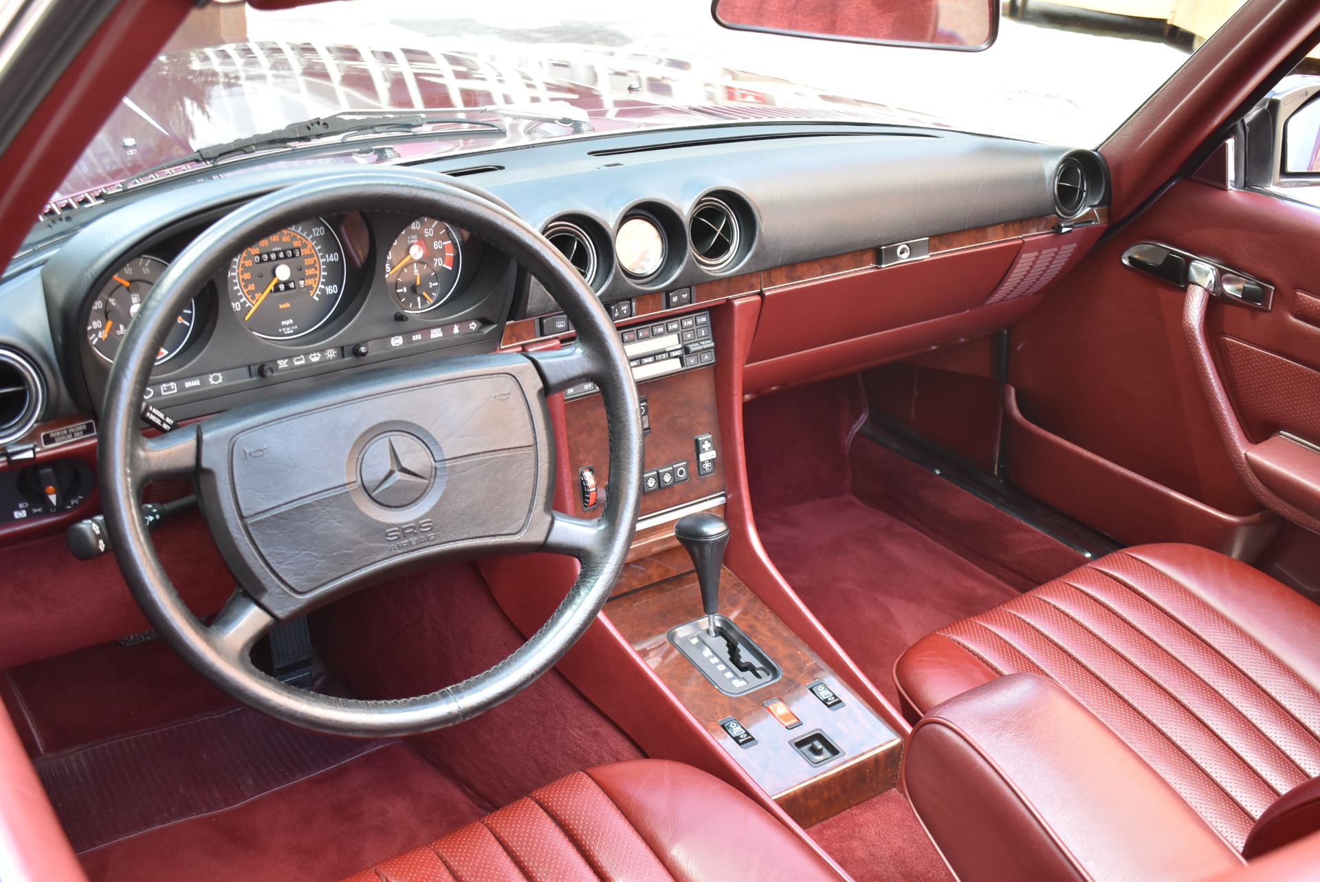 Used 1989 Mercedes-Benz 560SL - Almandine Red | St. Petersburg, FL