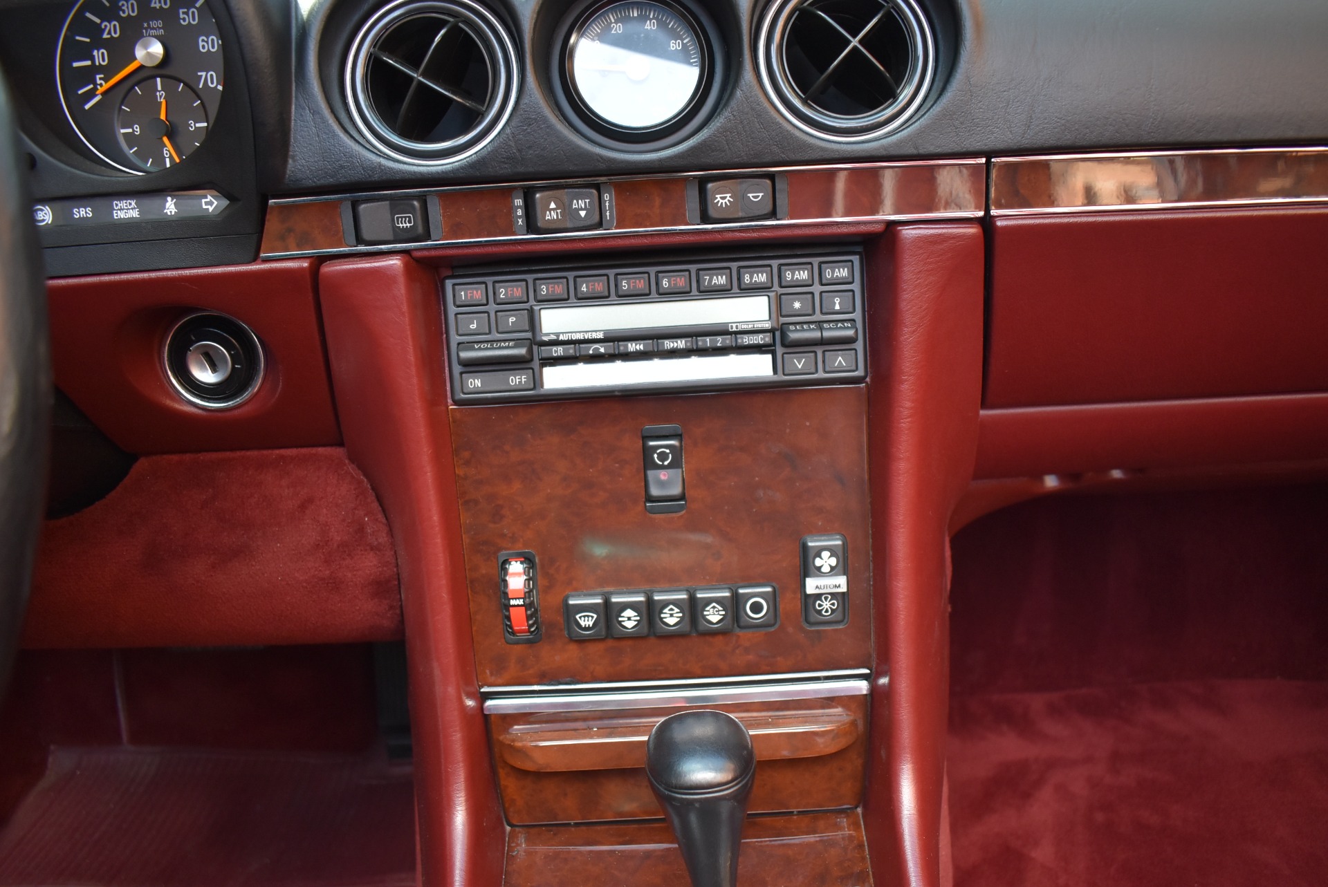 Used 1989 Mercedes-Benz 560SL - Almandine Red | St. Petersburg, FL