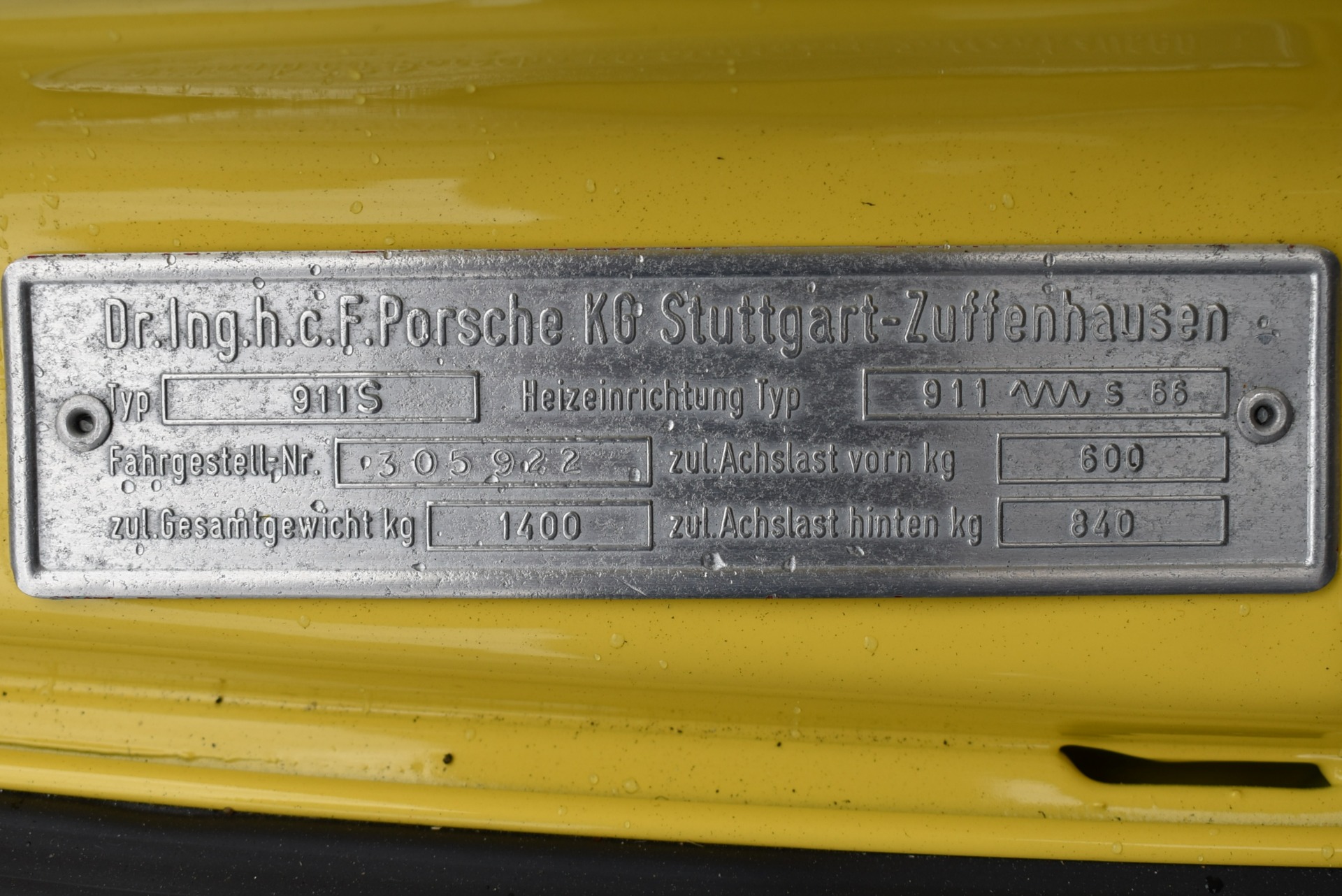 Used 1967 Porsche 911S Sunroof | St. Petersburg, FL