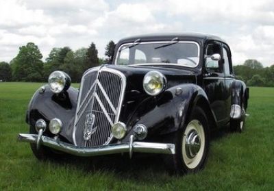 Citroen traction 11 b coupé 1938, bleu miniature 1/43 voiture automobile - Collection