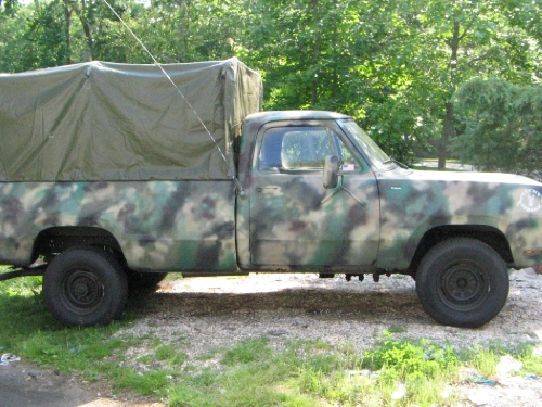 Used-1977-Dodge-pick-up-camo