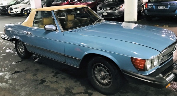 Used-1980-Mercedes-Benz-450SL-80s-European-German-Convertible