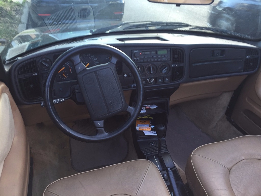 Saab 900 Turbo салон