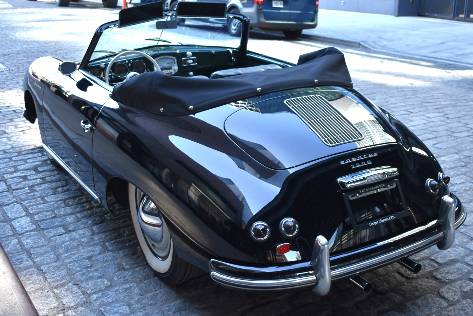 Porsche 356 A 1/12 Premium ClassiXXs A Coupe noire miniature