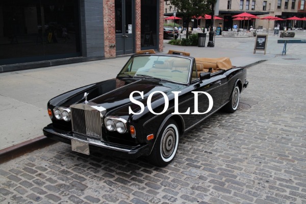 Used-1987-1/2-Rolls-Royce-Corniche-II