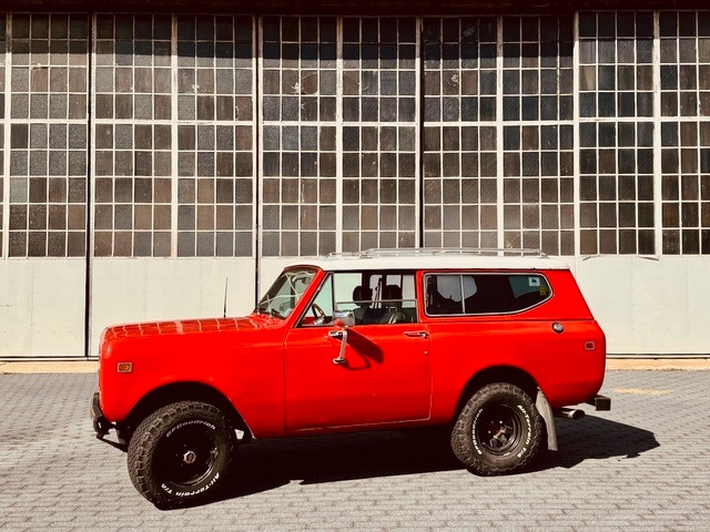 1977 international scout ii 70s Offroad SUV Rugged Stock FILM4135 for