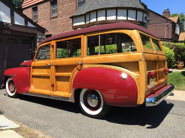 Used-1947-Plymouth-P-15-Special-Deluxe-Station-wagon-40s-50s-American-Wagon-Wood