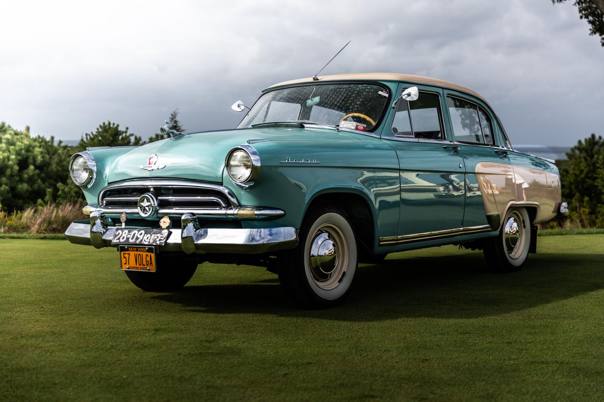 1957 VOLGA GAZM21V 50s 60s Russian Sedan Stock FILM4194 for sale