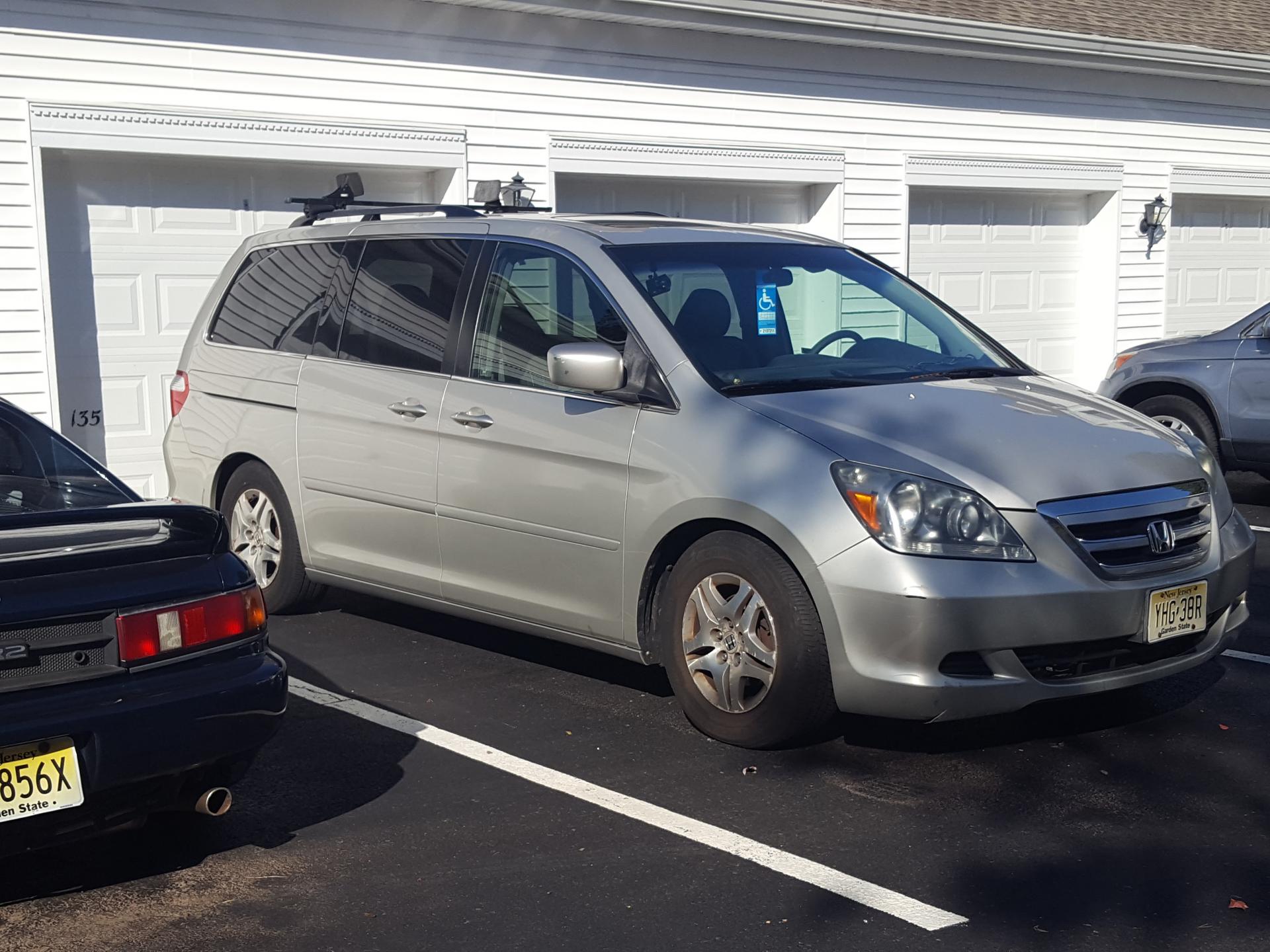 2005 Honda Oddyssey Minivan 2000s Nondescript Stock FILM4231 For Sale 