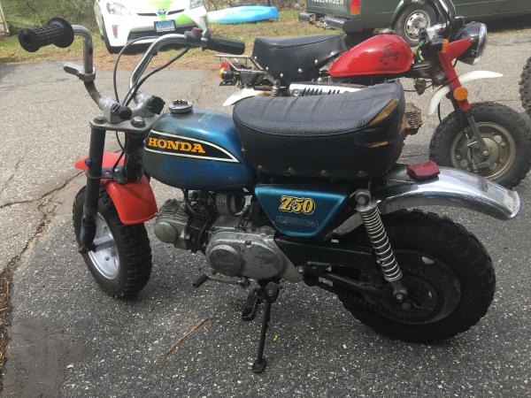 1973 honda Z50 Minitrail 70s Offroad Motorcycle Dirt Bike For rent