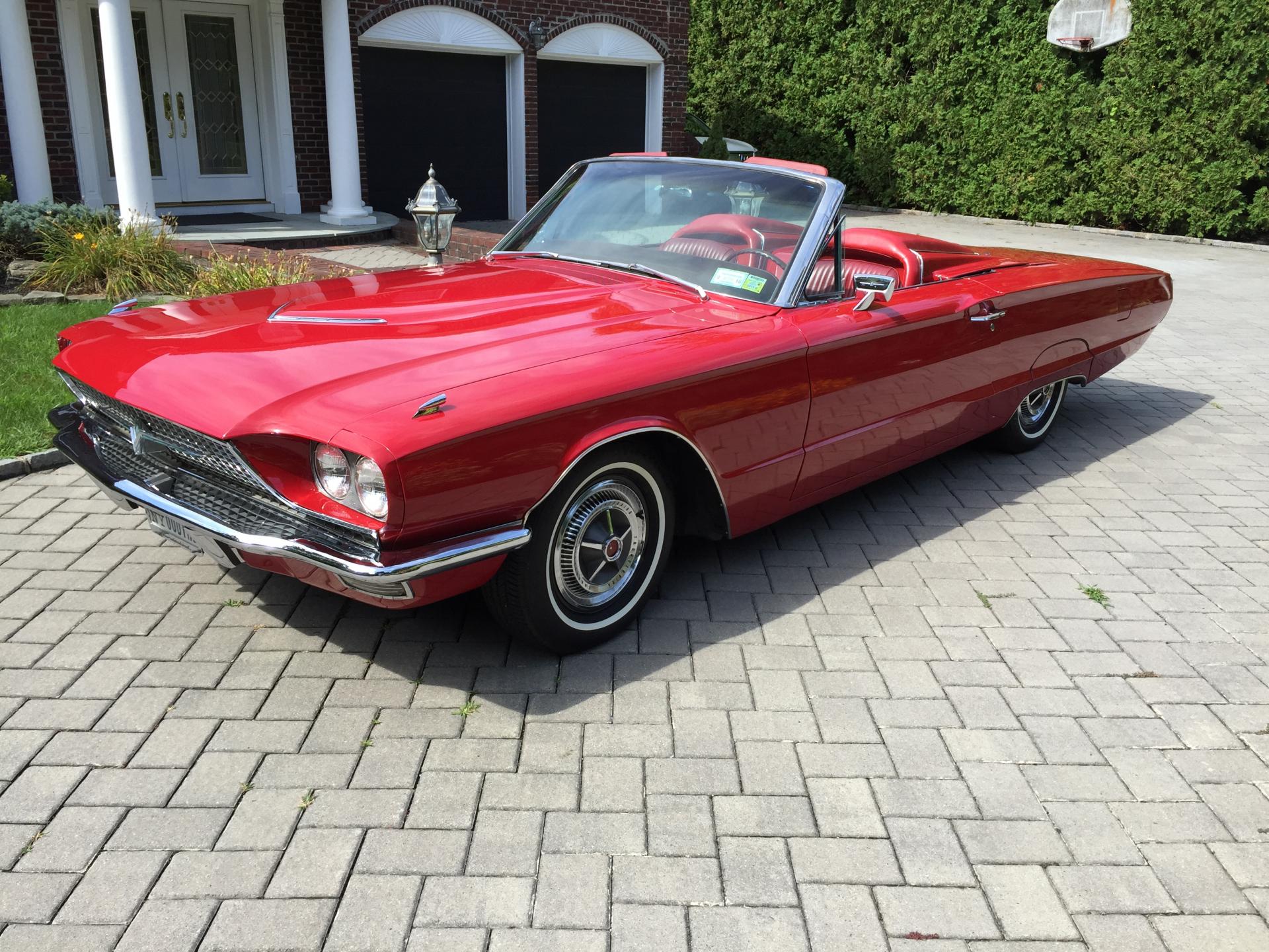 EMINEM CAR FORD THUNDERBIRD赤 1966 Ford Thunderbird For rent (Call for price) | Cooper Classics