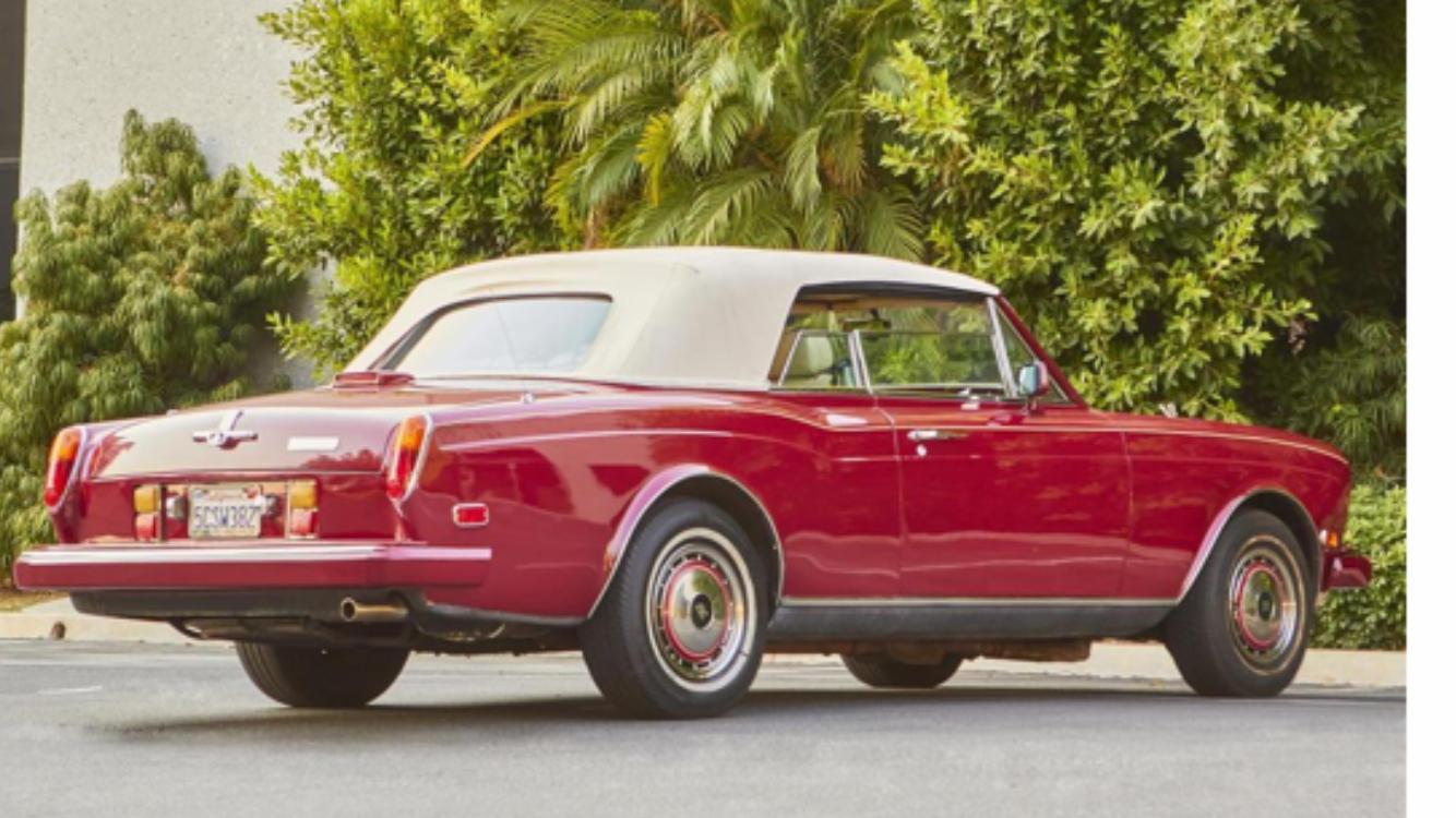 Corniche Vi Rear View Corniche Convertible 1994 Used 1994 Rolls Royce Corniche IV 2nd Series